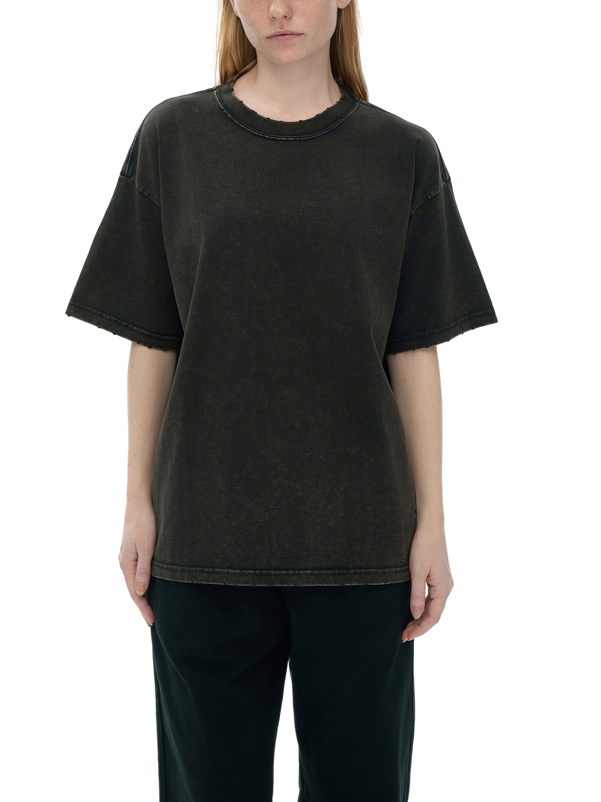 CarbonThread Edge Frayed T-Shirt