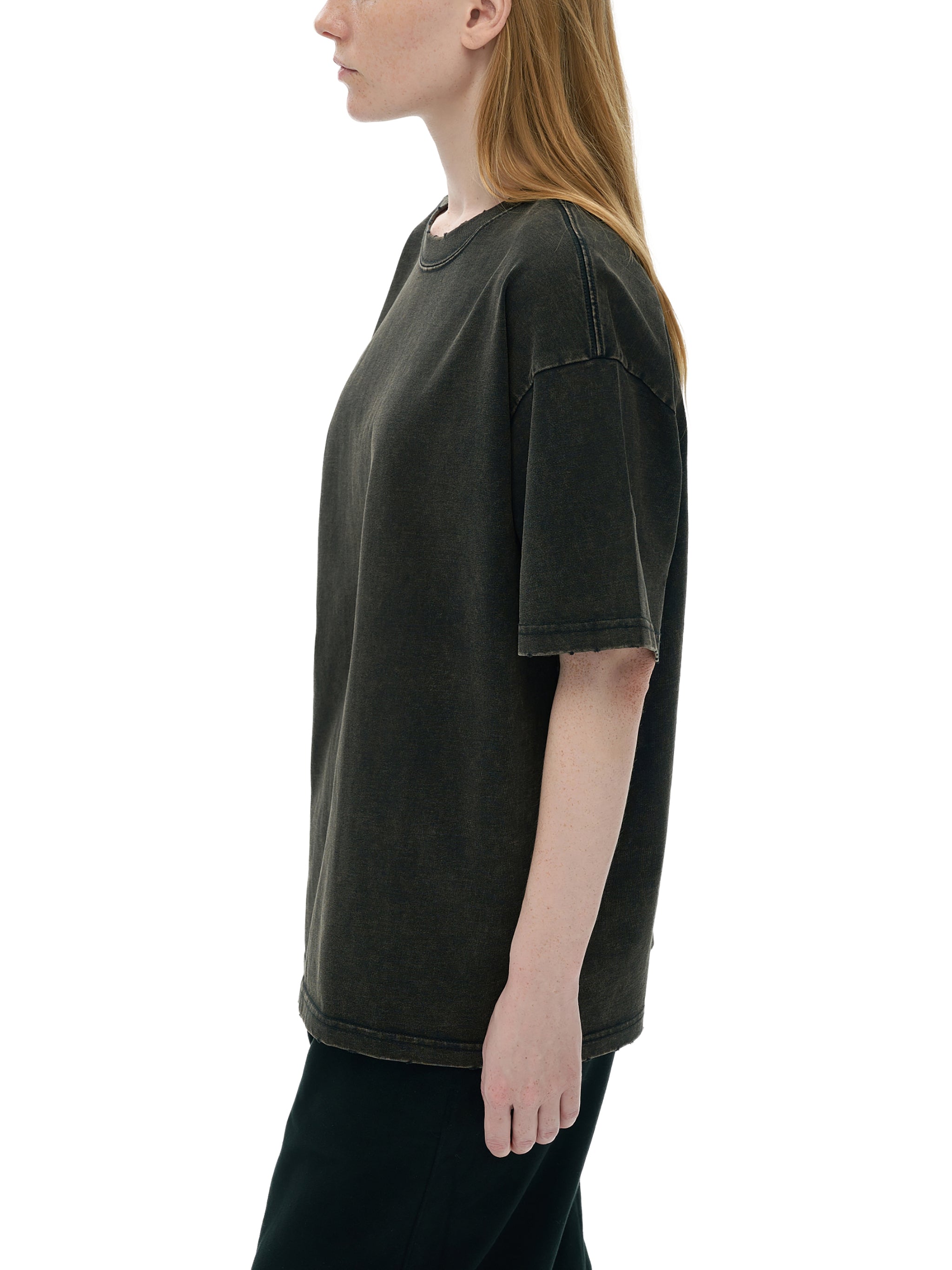 CarbonThread Edge Frayed T-Shirt