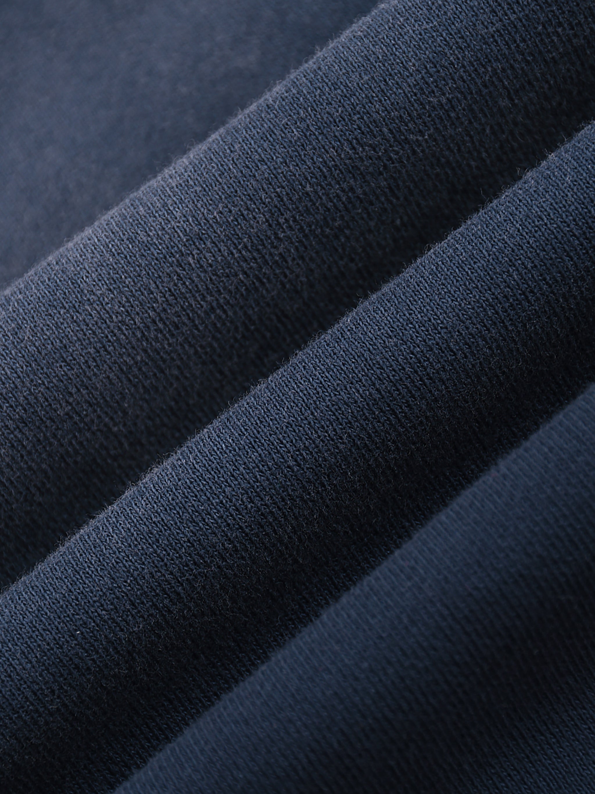 Effortless Athleisure Handcrafted Monkey Wash Sweatpants Navy Blue