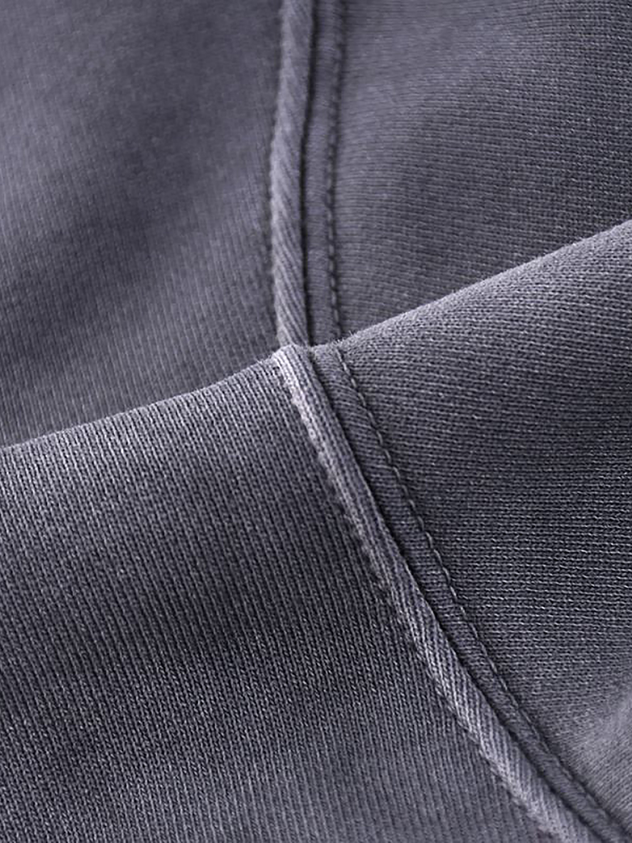 GrimStone Pure Cotton Hand-Frayed Hoodie