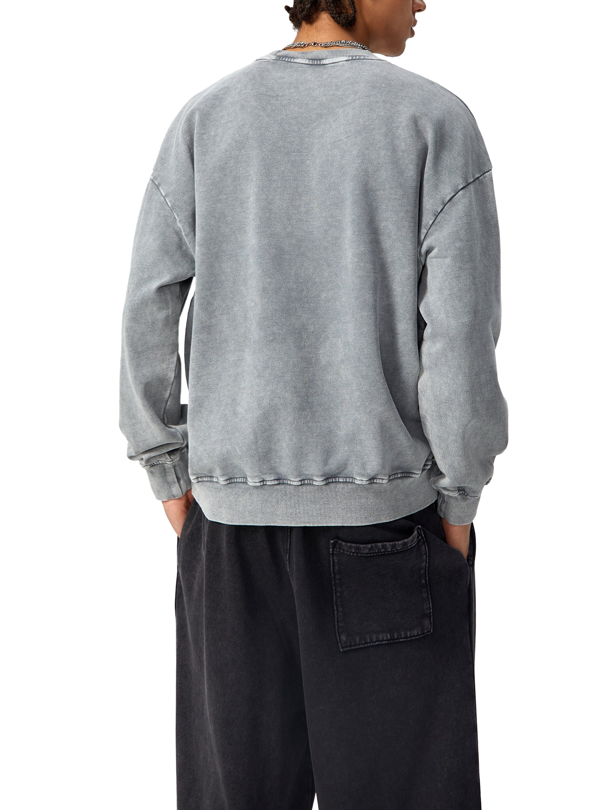 Carbon Fade Oversize Sweatshirt