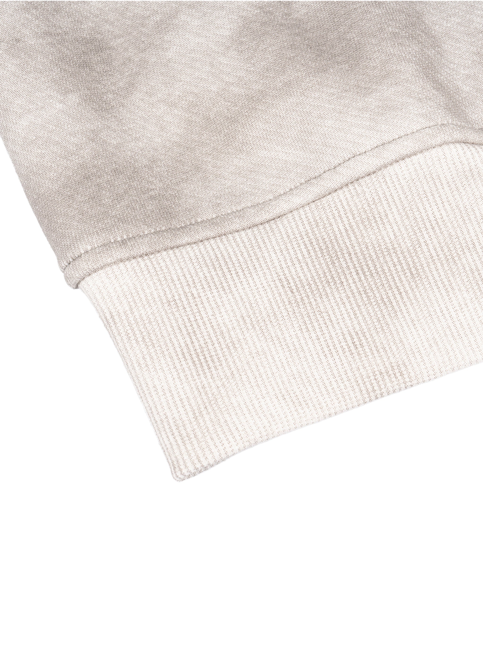 Alpine Dust Dirty Washed Boxy Zip-up Fleece Hoodie