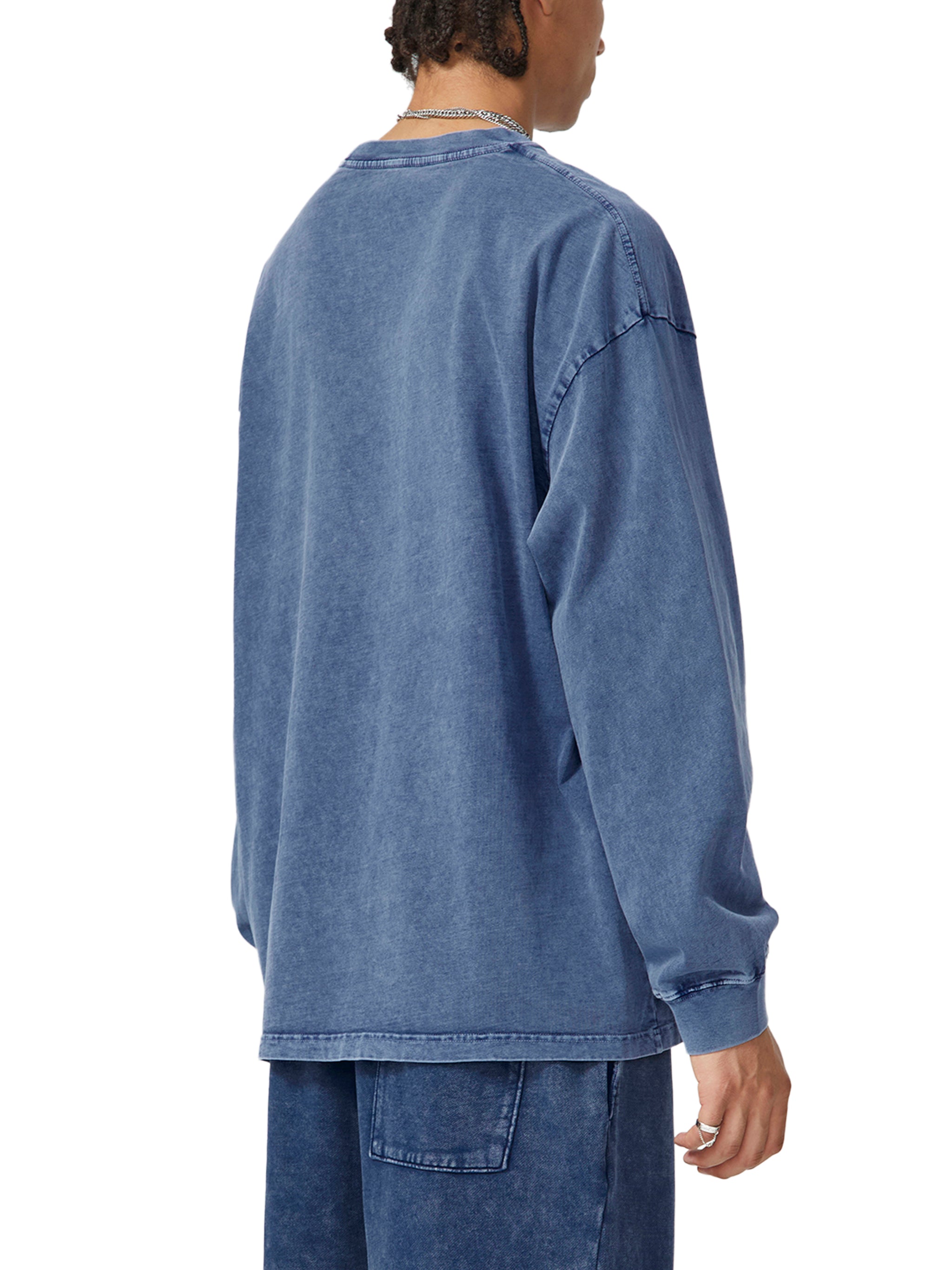 Atlantic Dusk Oversize Long Sleeve T-shirt